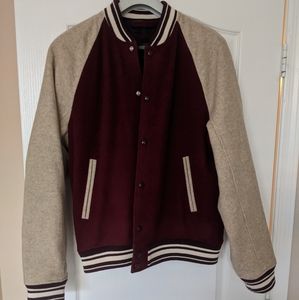 Large J. Crew Varsity Jacket